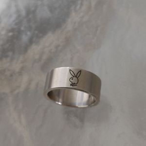 Playboy stainless steel ring.  Collector item